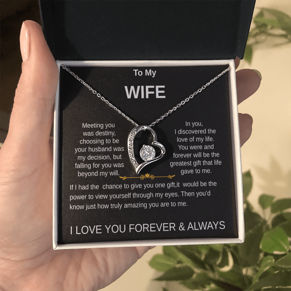 To My Wife Necklace