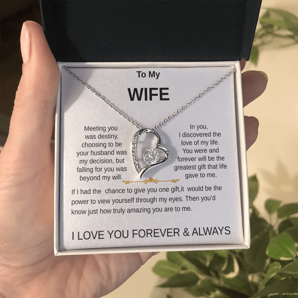 To My Wife Necklace/Love Of My Life