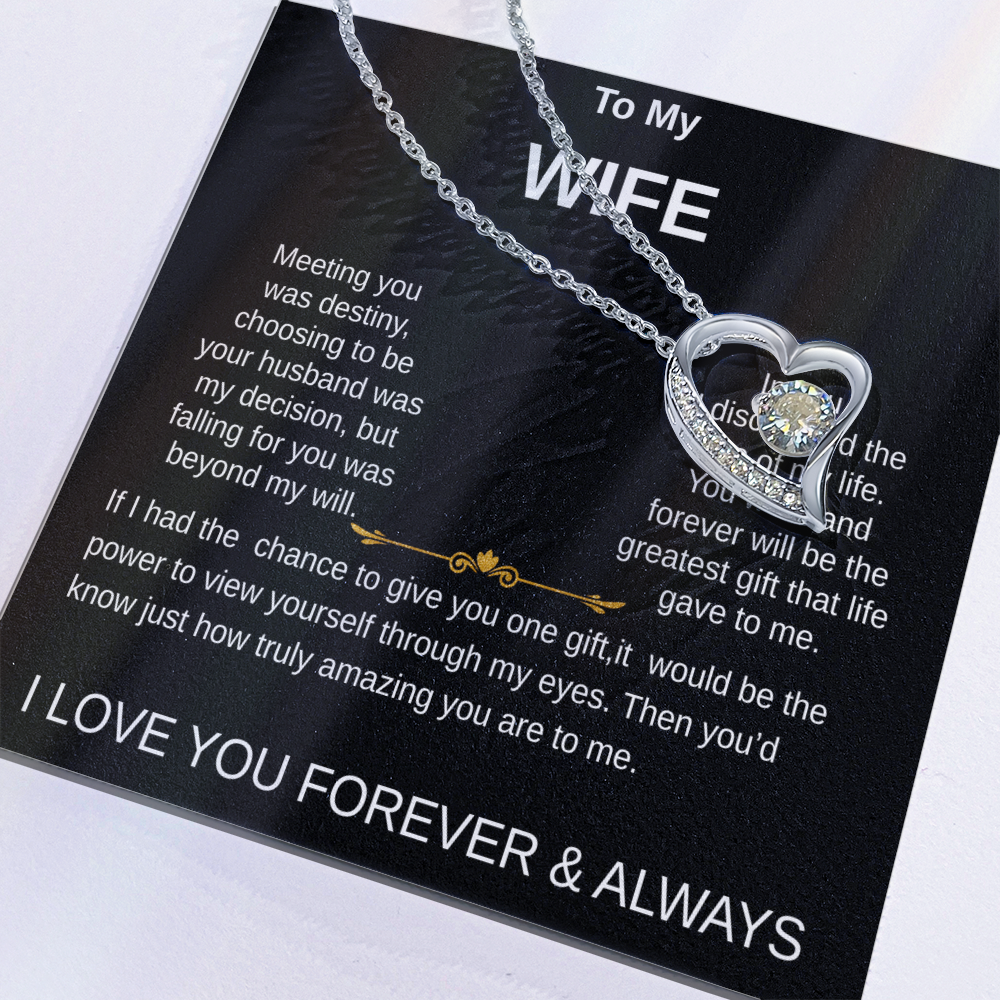 To My Wife Necklace