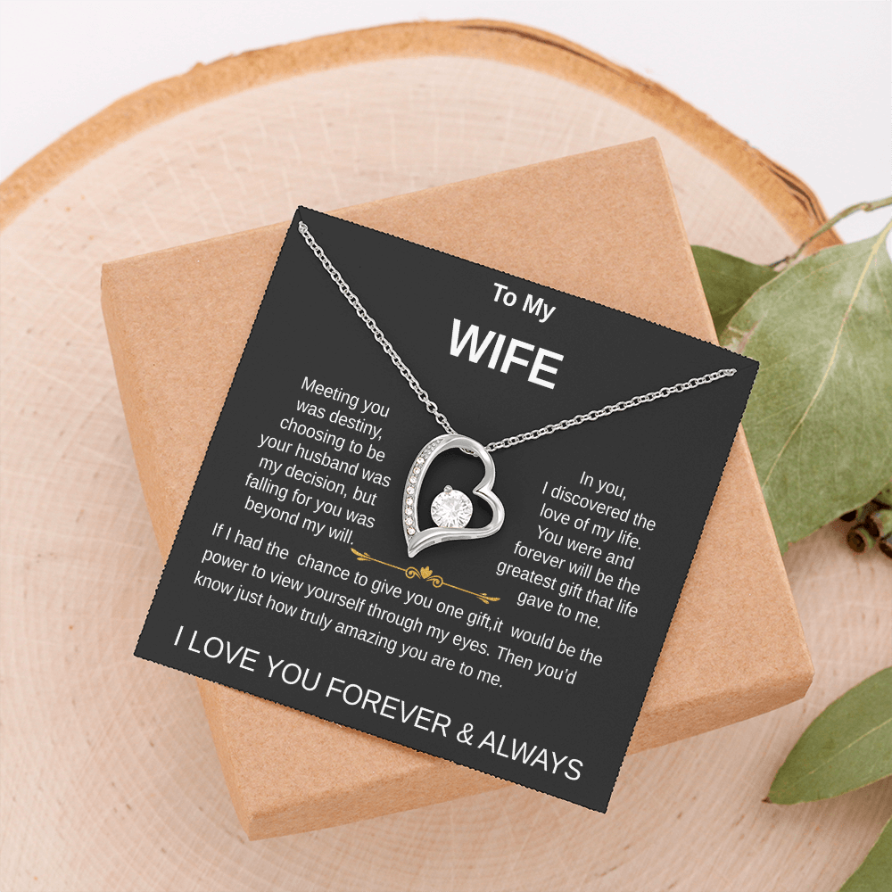 To My Wife Necklace