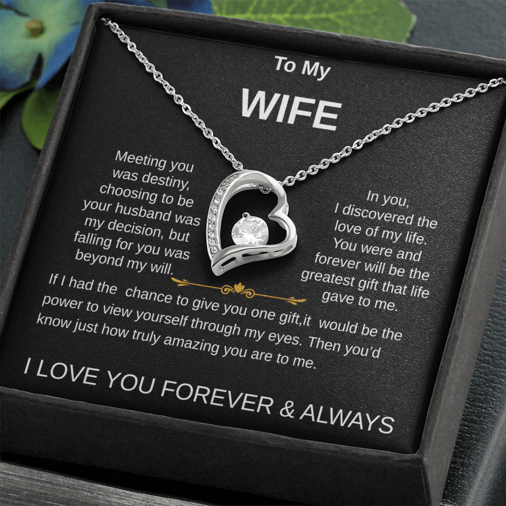 To My Wife Necklace