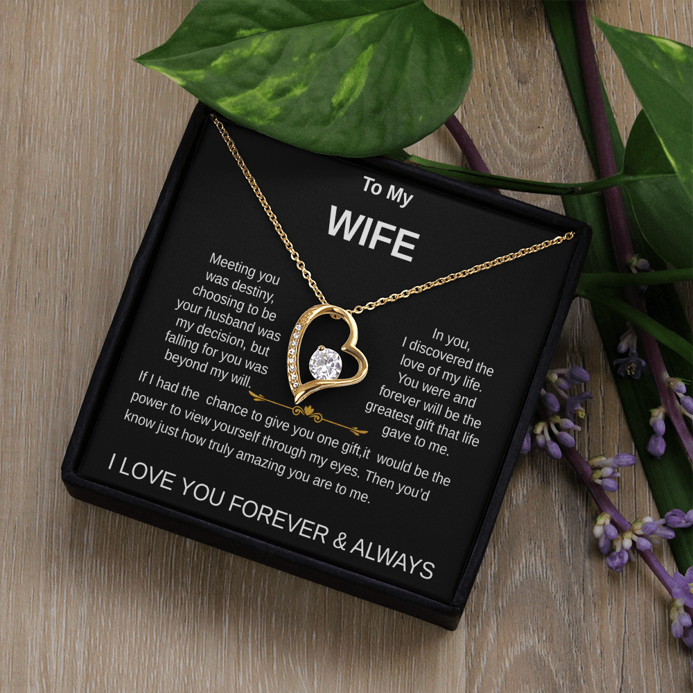 To My Wife Necklace