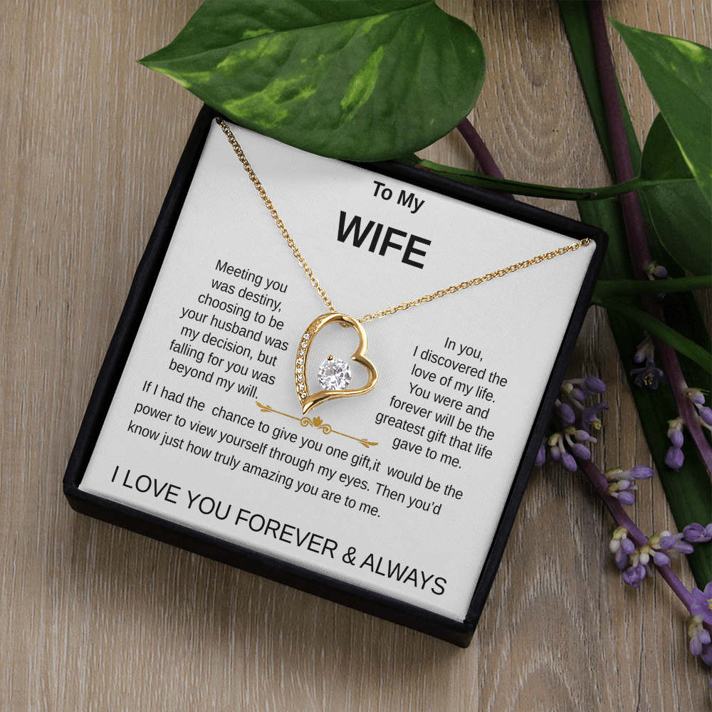 To My Wife Necklace/Love Of My Life
