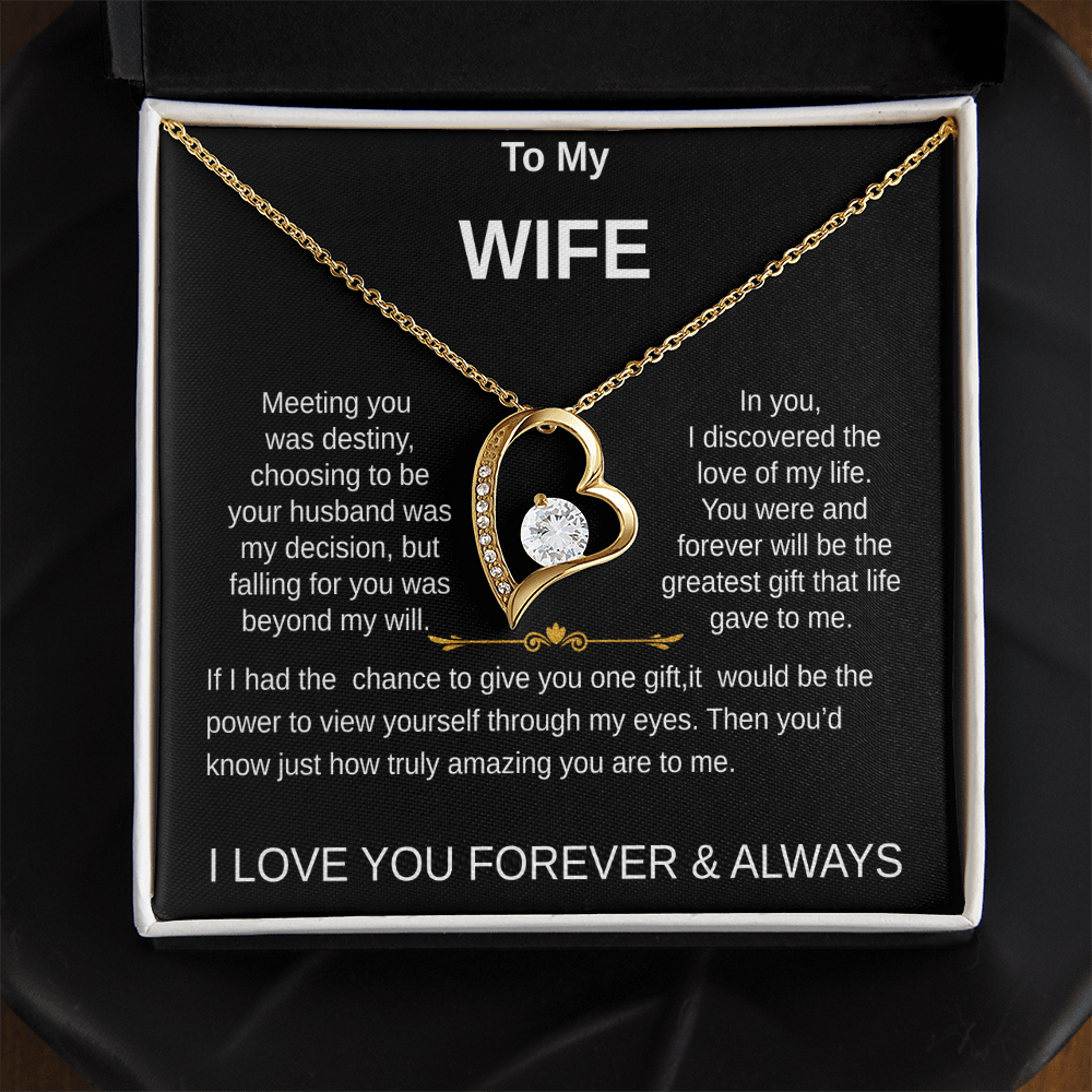 To My Wife Necklace