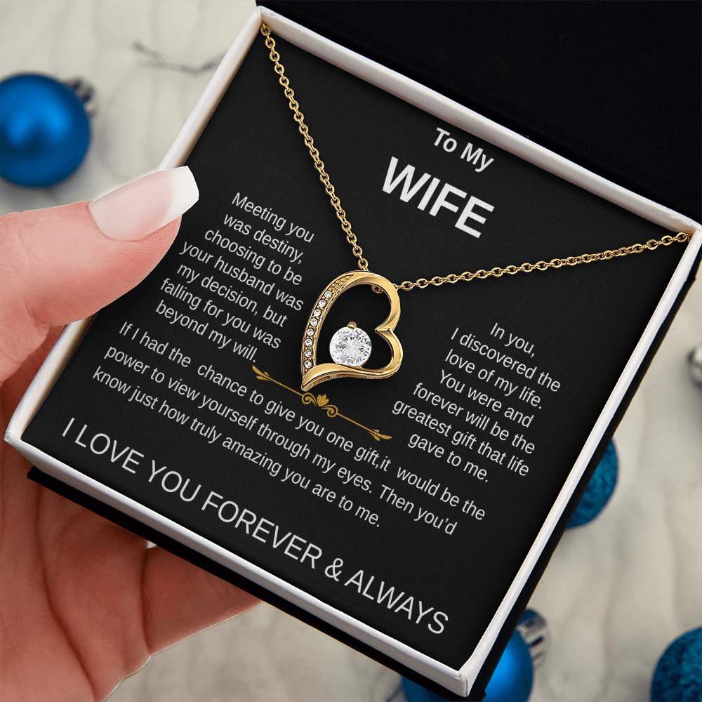 To My Wife Necklace