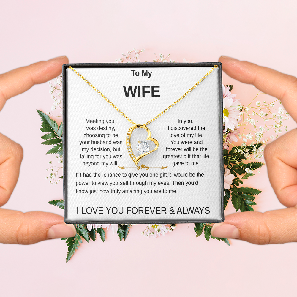 To My Wife Necklace/Love Of My Life