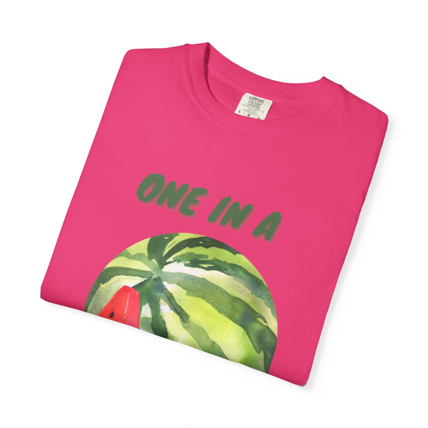 Whimsical Watermelon T-Shirt, Fun Tee, Summer Adventure Shirt, Gift for Fruit Lovers, Cute, Quirky Casual Wear