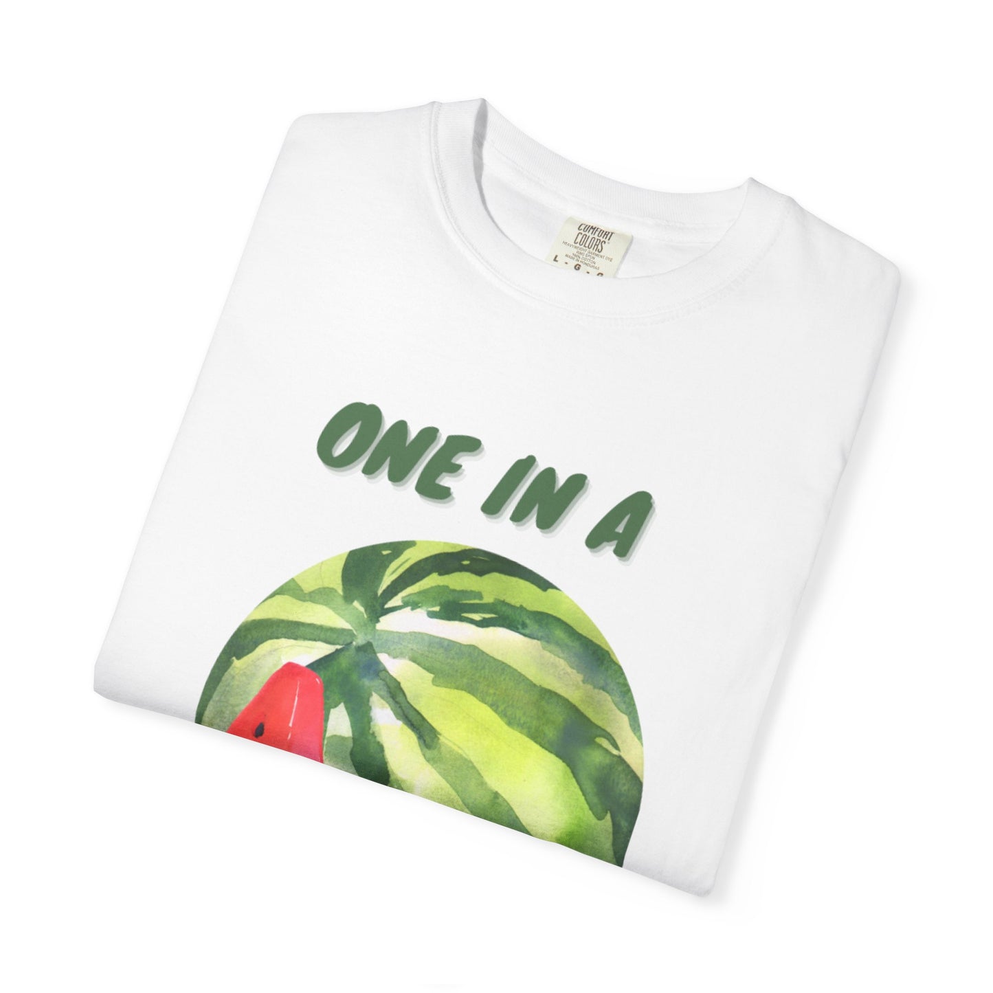 Whimsical Watermelon T-Shirt, Fun Tee, Summer Adventure Shirt, Gift for Fruit Lovers, Cute, Quirky Casual Wear