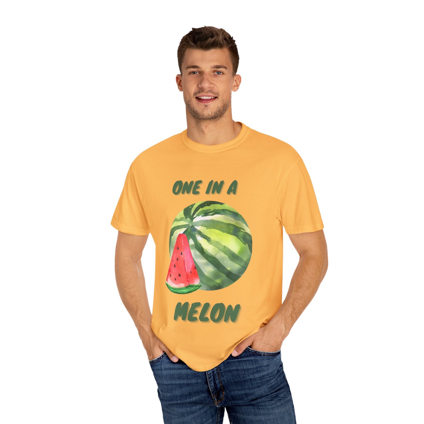 Whimsical Watermelon T-Shirt, Fun Tee, Summer Adventure Shirt, Gift for Fruit Lovers, Cute, Quirky Casual Wear