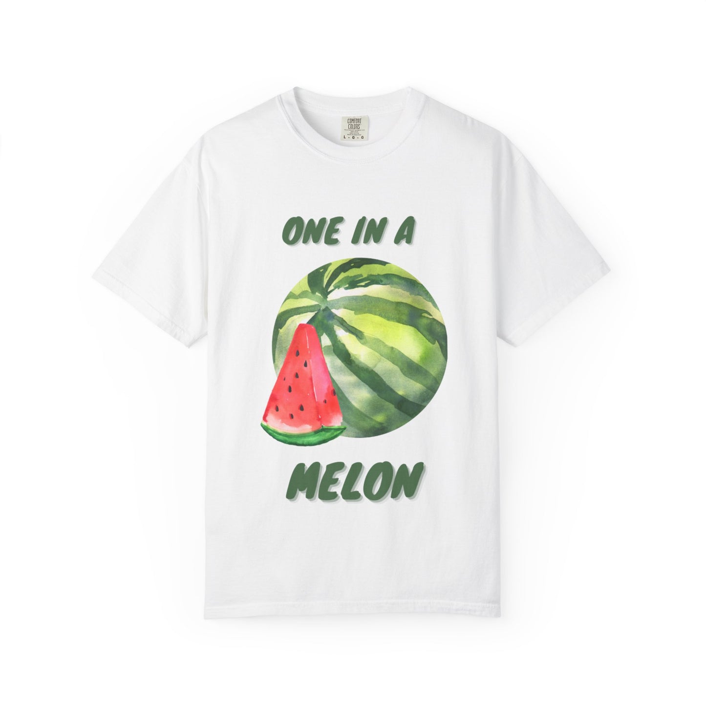 Whimsical Watermelon T-Shirt, Fun Tee, Summer Adventure Shirt, Gift for Fruit Lovers, Cute, Quirky Casual Wear