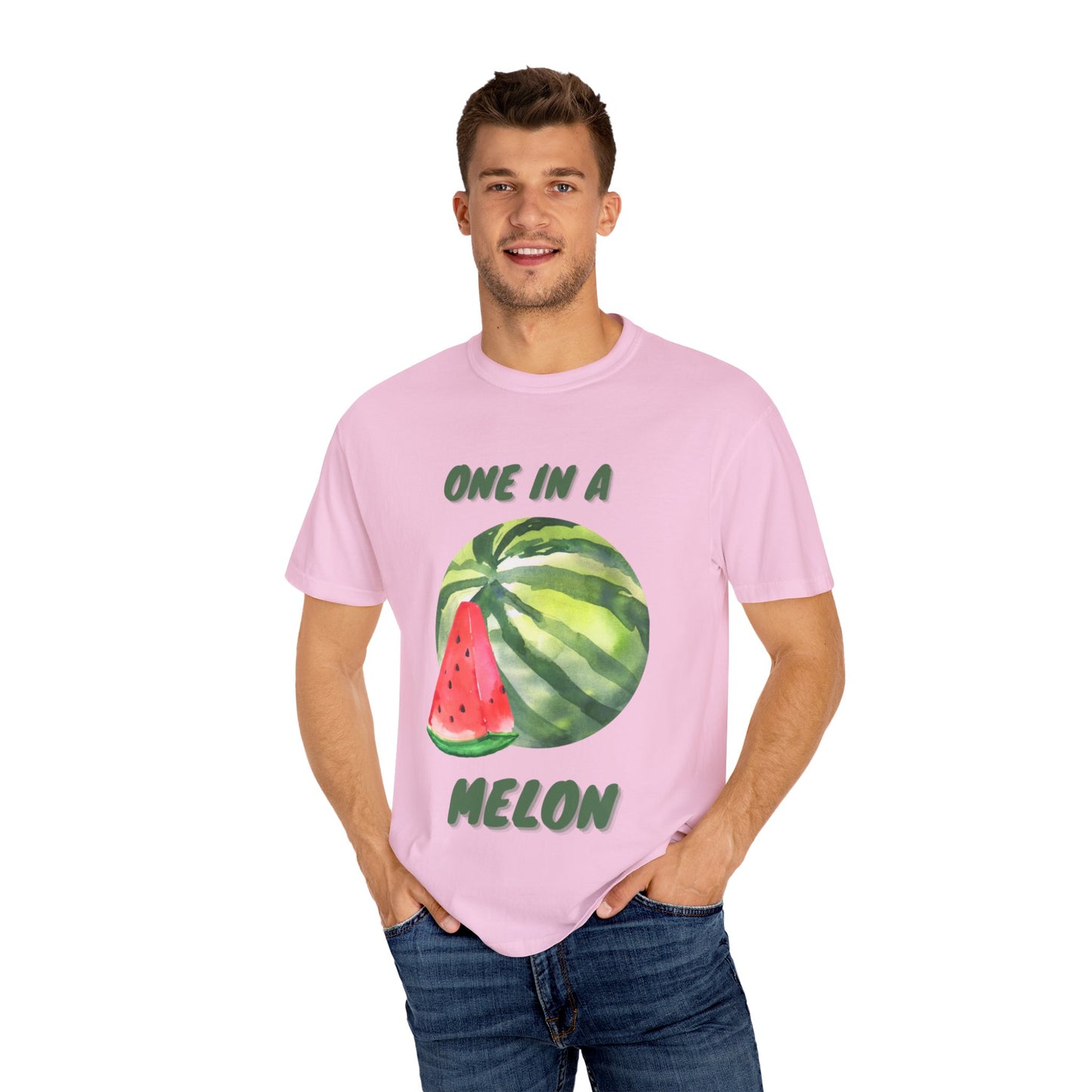 Whimsical Watermelon T-Shirt, Fun Tee, Summer Adventure Shirt, Gift for Fruit Lovers, Cute, Quirky Casual Wear