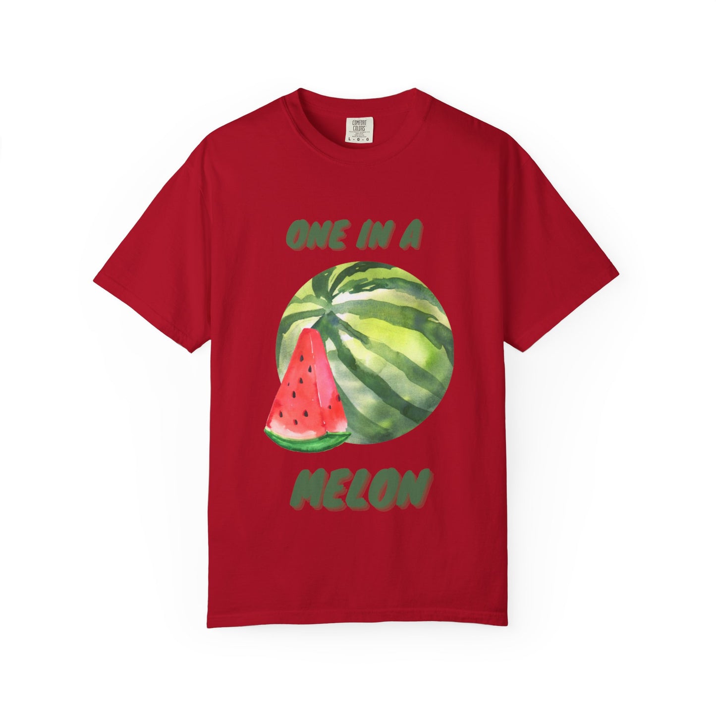 Whimsical Watermelon T-Shirt, Fun Tee, Summer Adventure Shirt, Gift for Fruit Lovers, Cute, Quirky Casual Wear