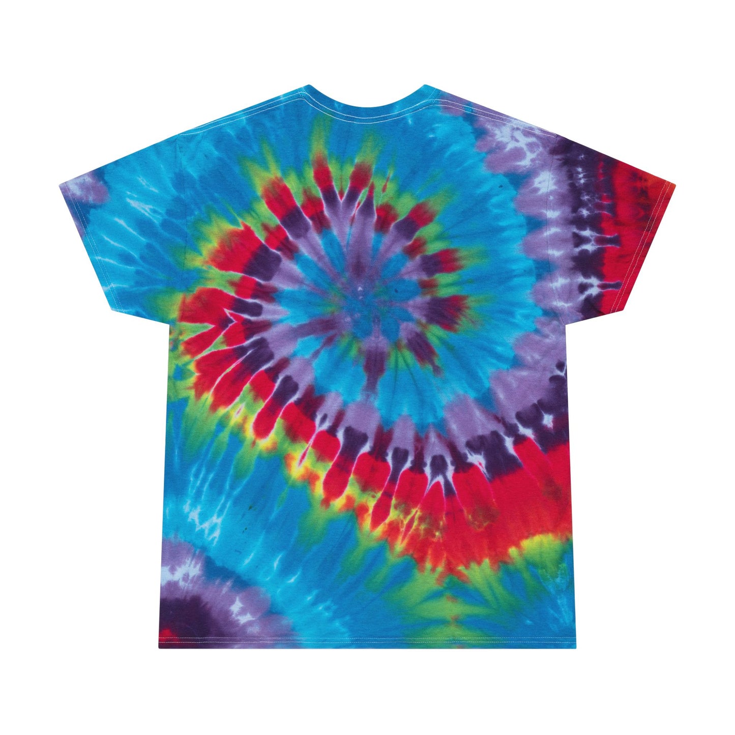 Vibrant Tie-Dye Tee, Colorful Spiral Shirt, Retro Summer Top, Beachwear, Festival Outfit, Unique Gift for Teens, Casual Wear