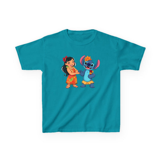 Adorable Kids Tee with Cartoon Friends | Cute Gift for Birthdays, Playdates, Family Gatherings, Fun Everyday Wear, Kids T-Shirt
