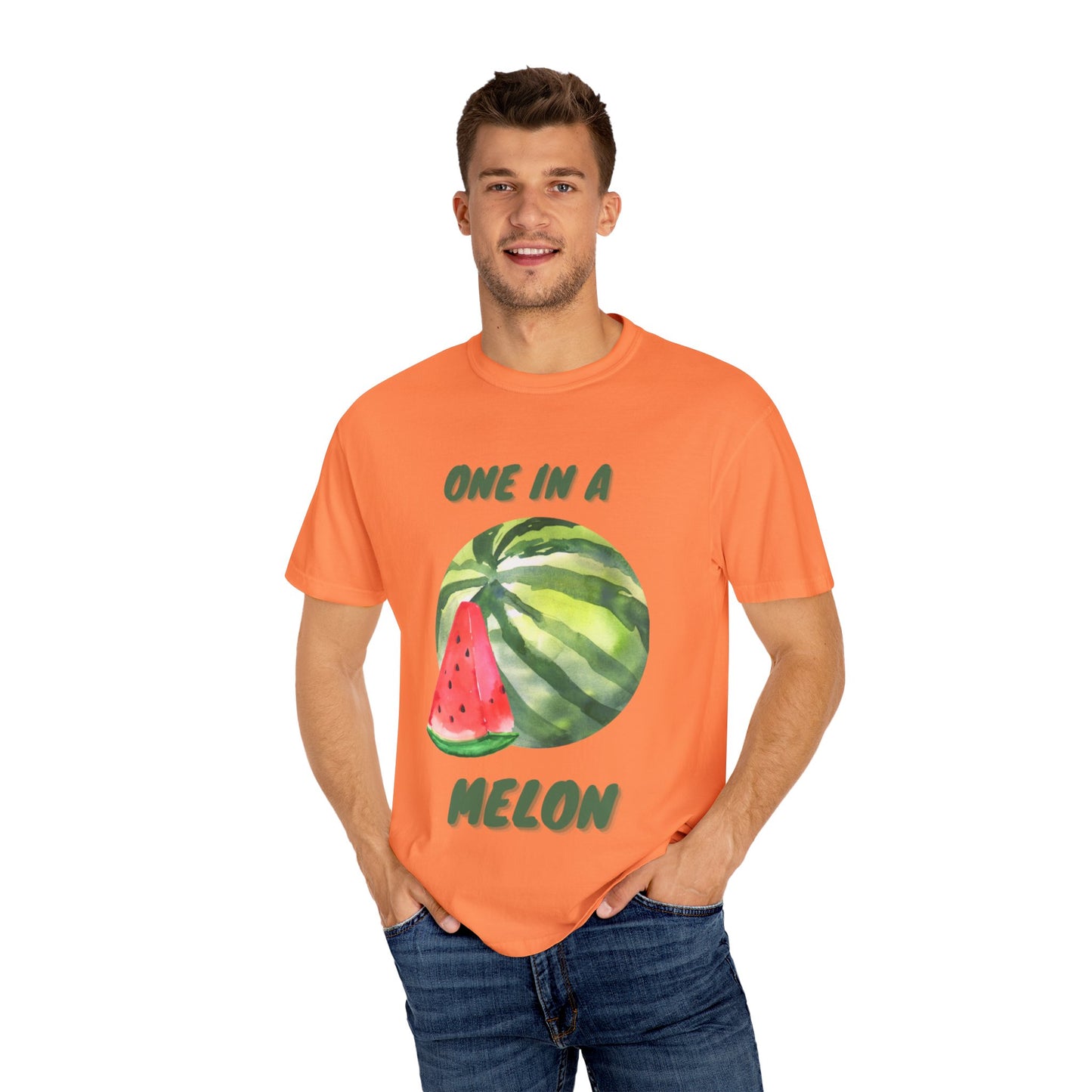 Whimsical Watermelon T-Shirt, Fun Tee, Summer Adventure Shirt, Gift for Fruit Lovers, Cute, Quirky Casual Wear
