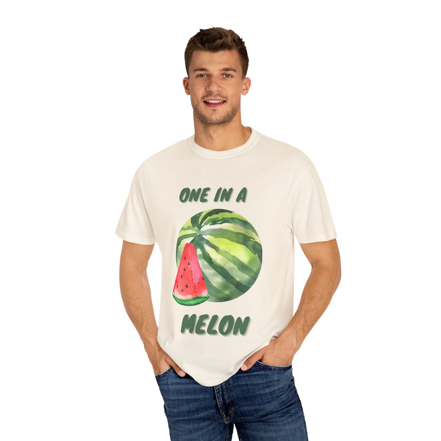 Whimsical Watermelon T-Shirt, Fun Tee, Summer Adventure Shirt, Gift for Fruit Lovers, Cute, Quirky Casual Wear