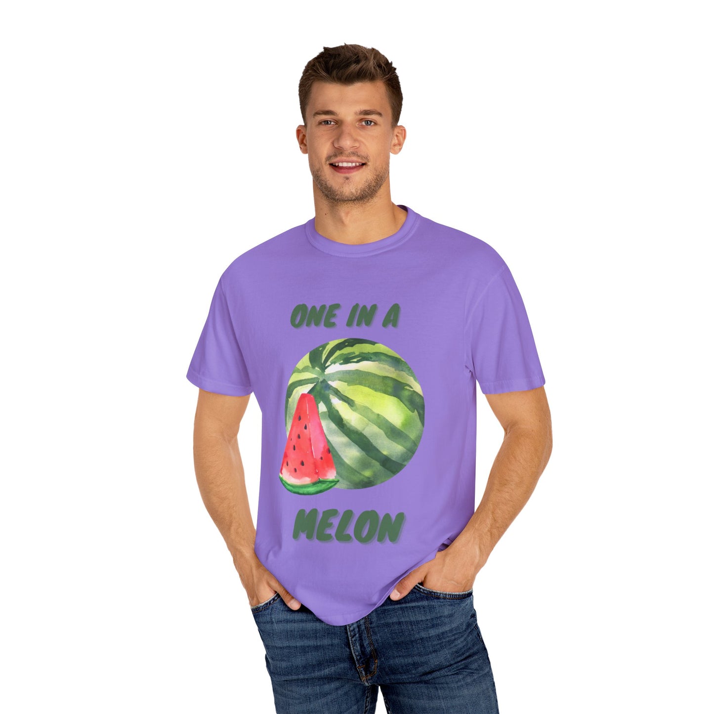 Whimsical Watermelon T-Shirt, Fun Tee, Summer Adventure Shirt, Gift for Fruit Lovers, Cute, Quirky Casual Wear