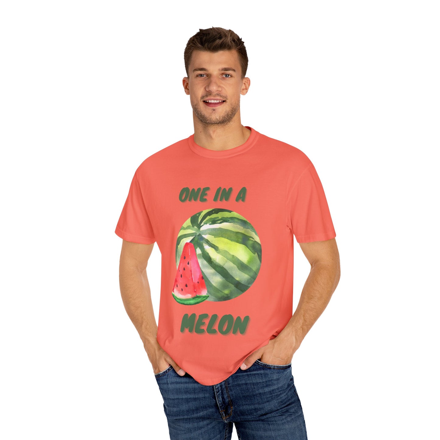 Whimsical Watermelon T-Shirt, Fun Tee, Summer Adventure Shirt, Gift for Fruit Lovers, Cute, Quirky Casual Wear