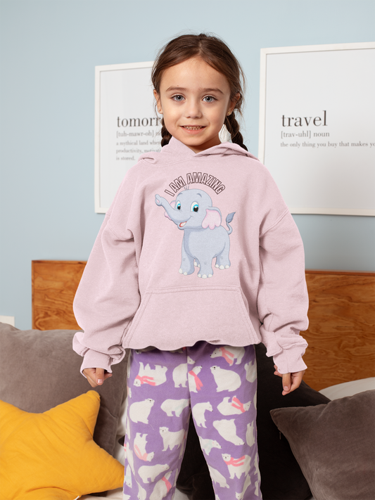 I Am Amazing Elephant Toddler Tops, Cute Kids Tee, Birthday Gift, Baby Shower, Fun Gift, Nursery Decor