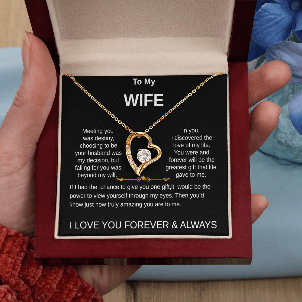 To My Wife Necklace
