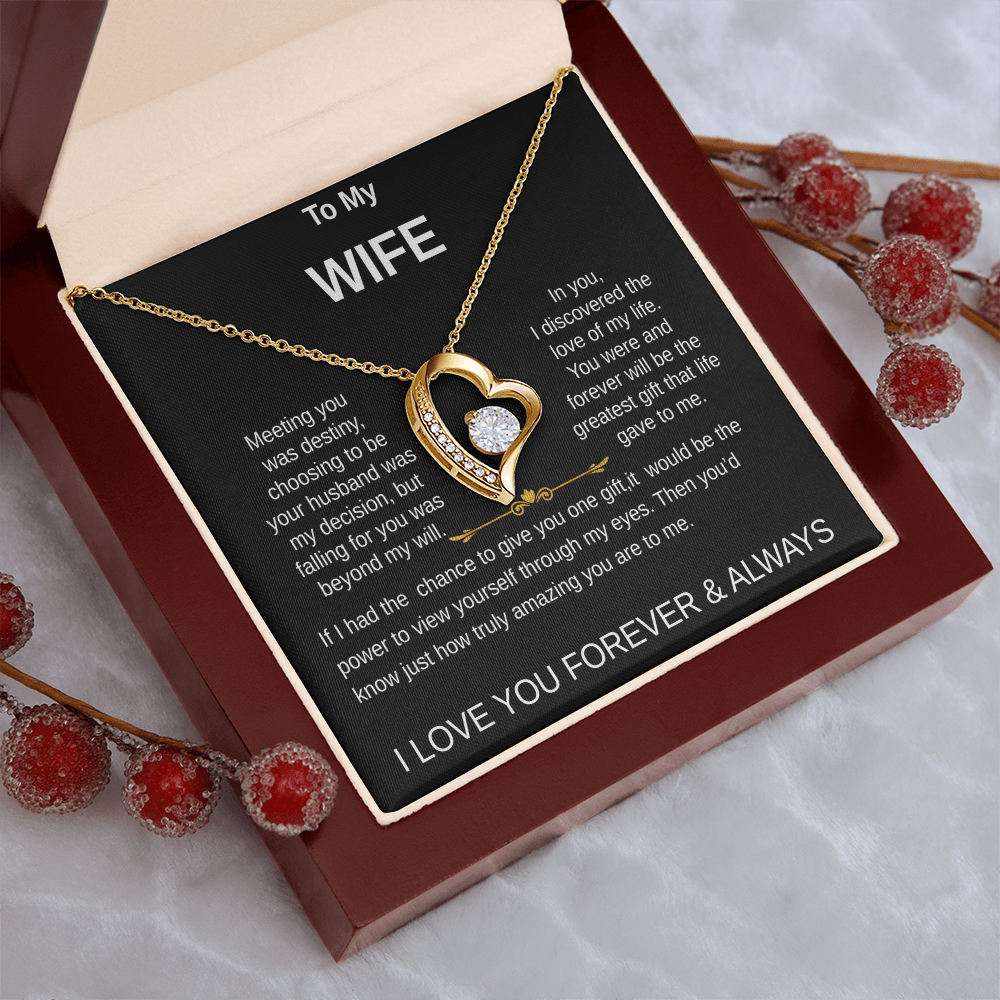 To My Wife Necklace