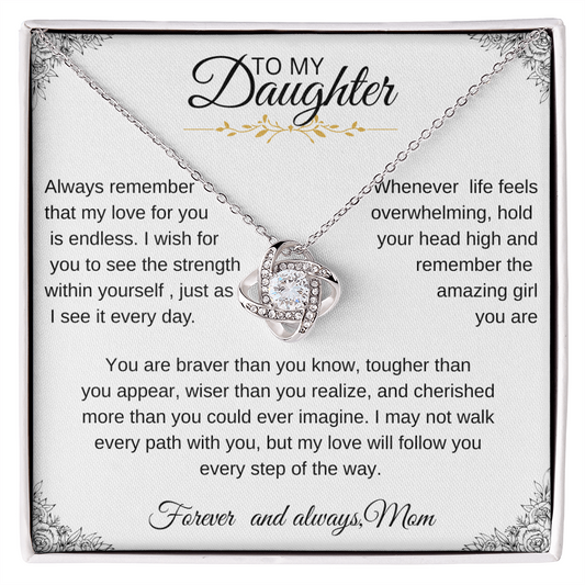 To my Daughter /My love for you is endless