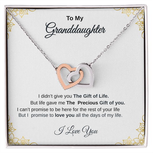 To my grand daughter necklace