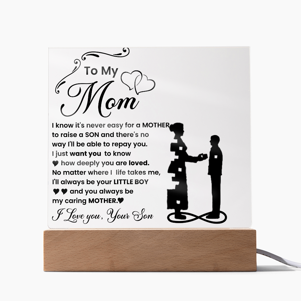 To My Mom/I'll always be your little boy