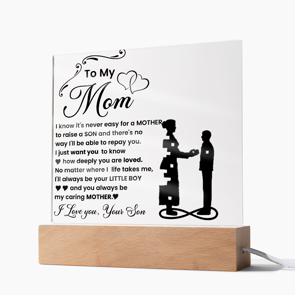 To My Mom/I'll always be your little boy
