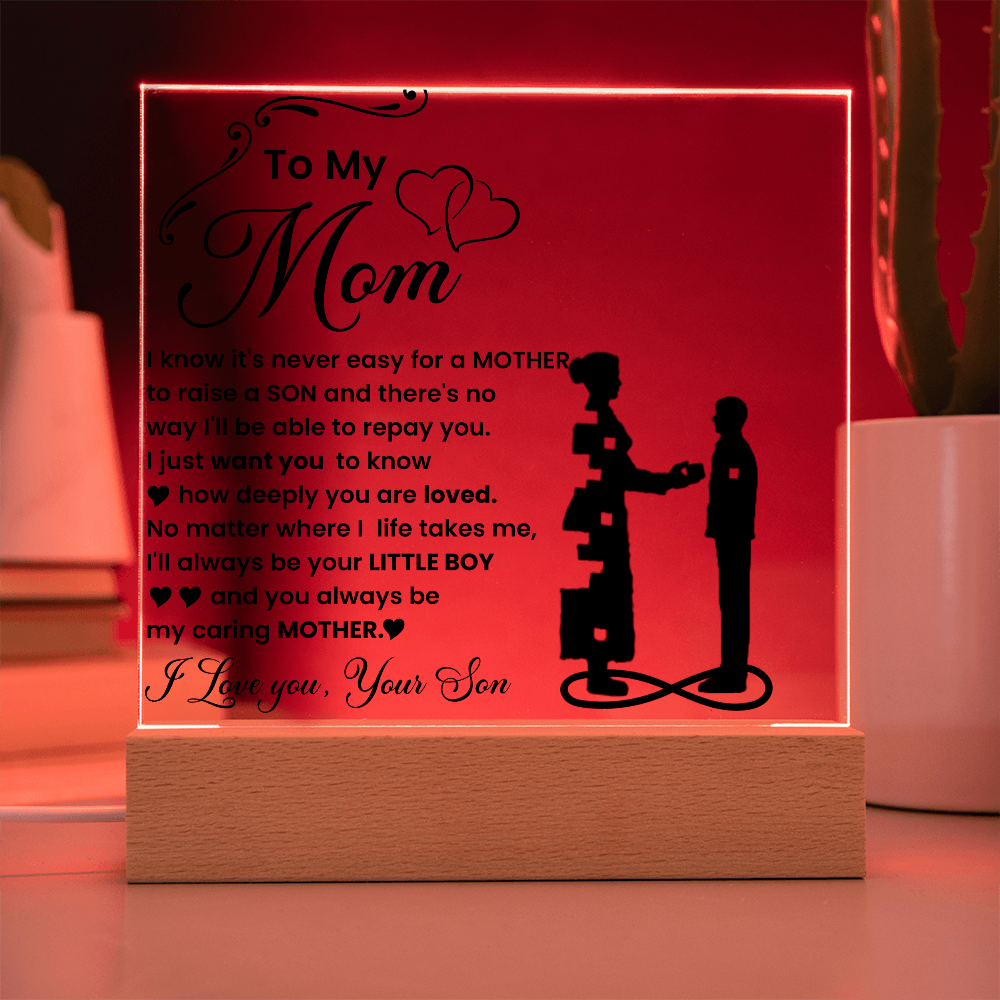 To My Mom/I'll always be your little boy