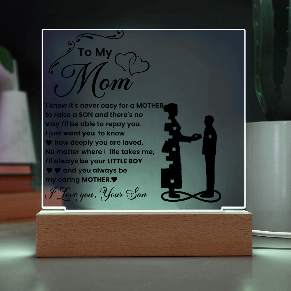 To My Mom/I'll always be your little boy