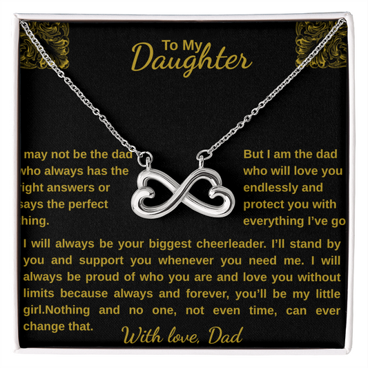 To my Daughter/Endless Love Necklace