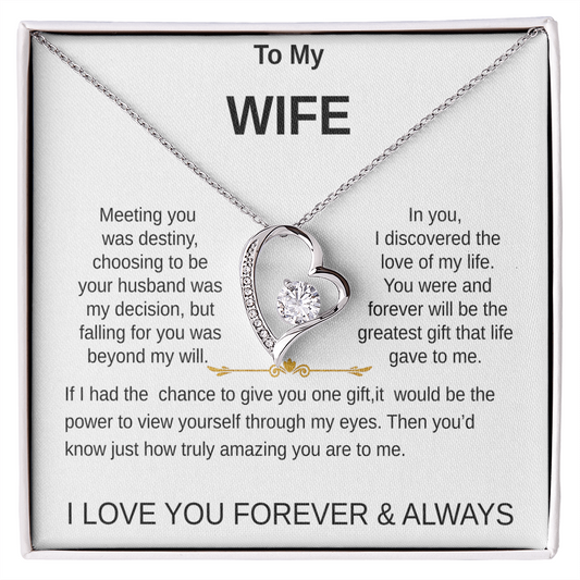 To My Wife Necklace/Love Of My Life