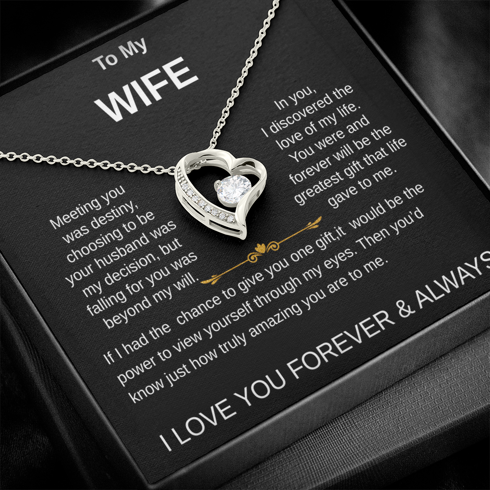 To My Wife Necklace
