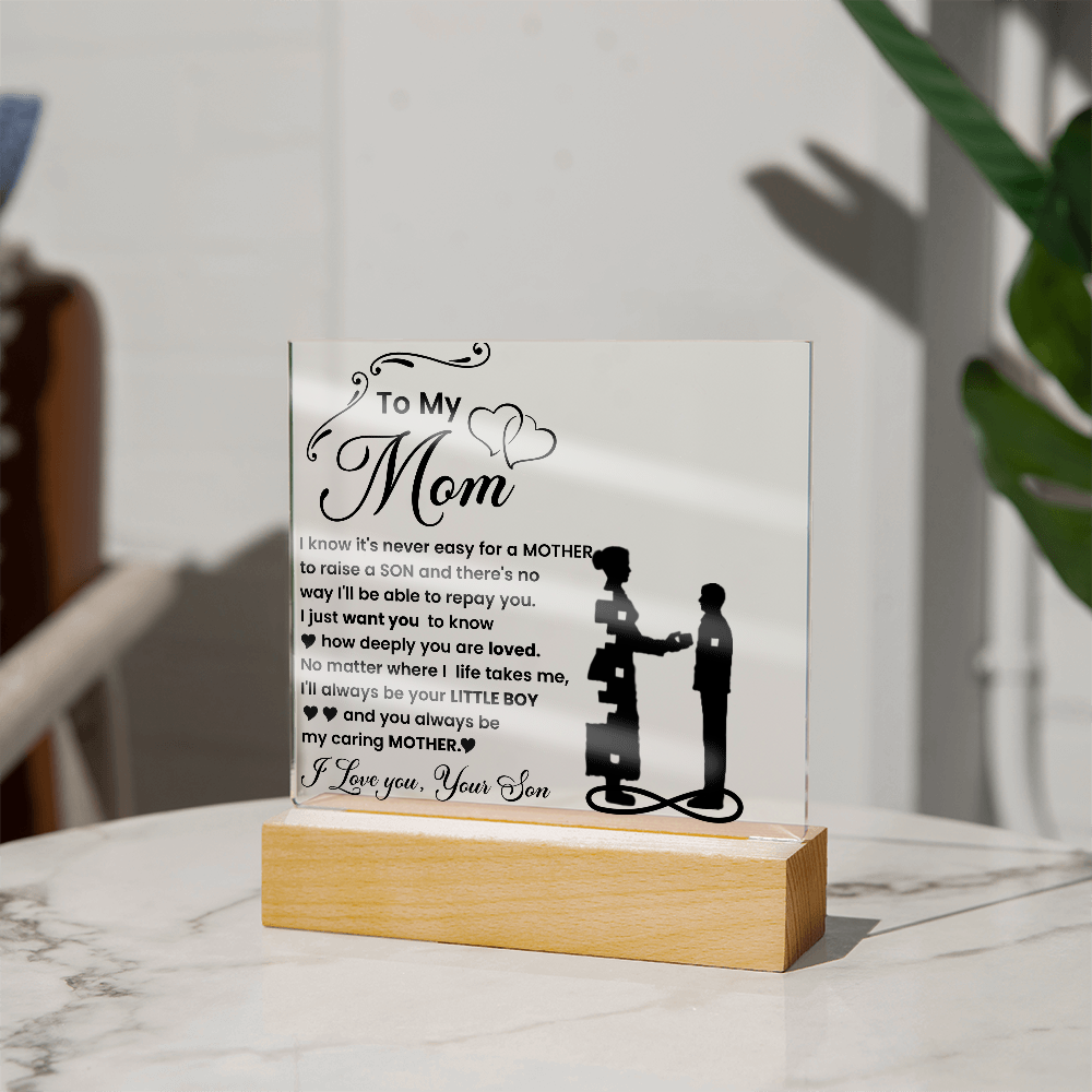 To My Mom/I'll always be your little boy