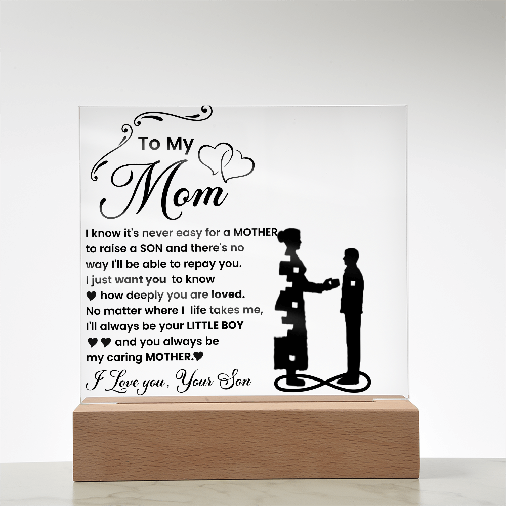 To My Mom/I'll always be your little boy