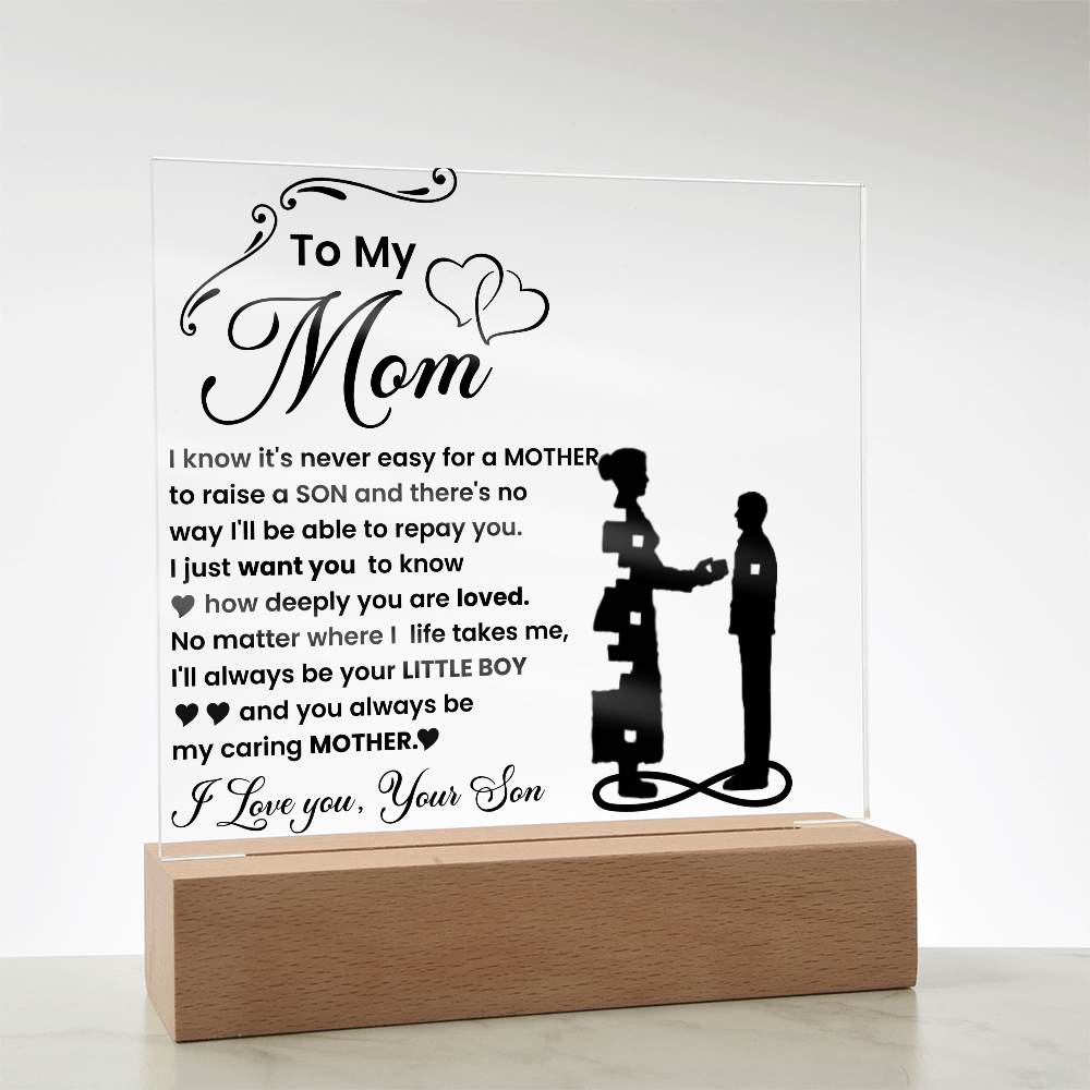To My Mom/I'll always be your little boy