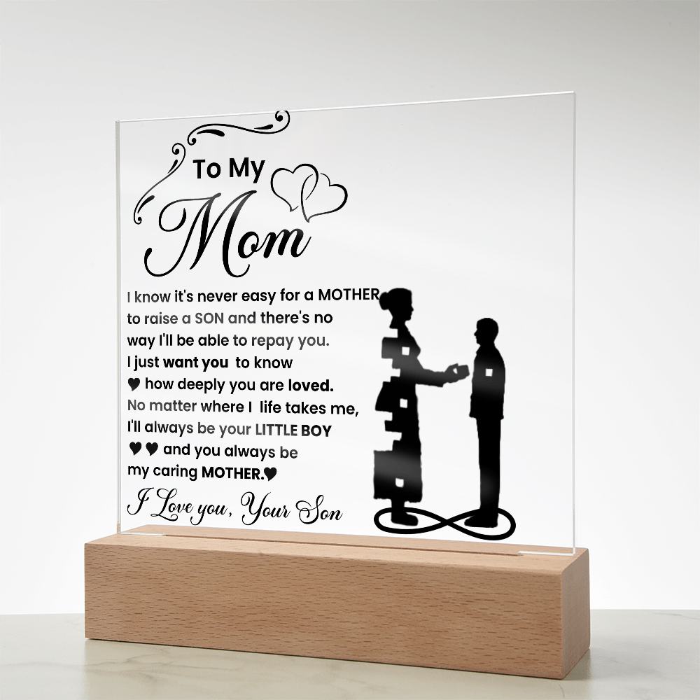 To My Mom/I'll always be your little boy