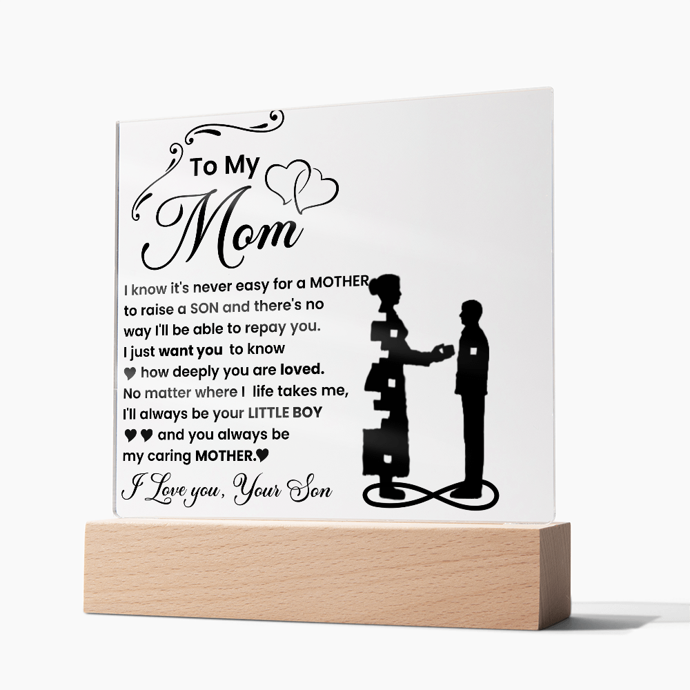 To My Mom/I'll always be your little boy