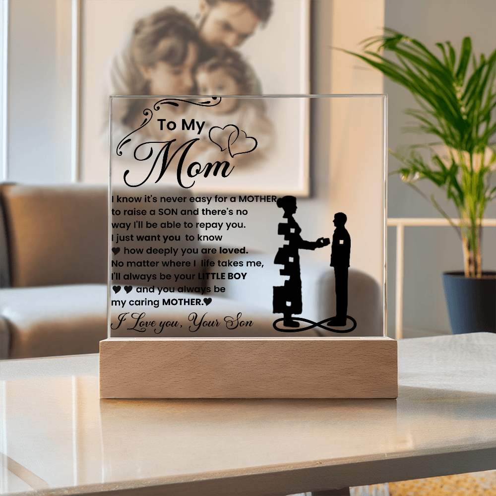 To My Mom/I'll always be your little boy