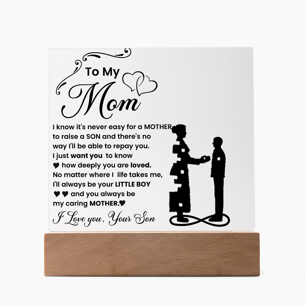 To My Mom/I'll always be your little boy