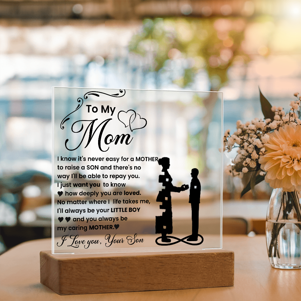 To My Mom/I'll always be your little boy
